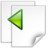 Actions go previous view page Icon